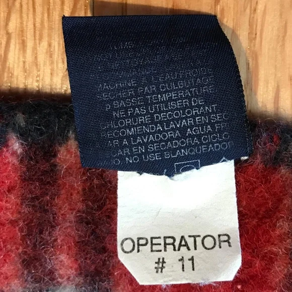 FESTIVAL 🔥 VINTAGE RALPH LAUREN 100% WOOL PLAID THROW BLANKET - Picture 6 of 8